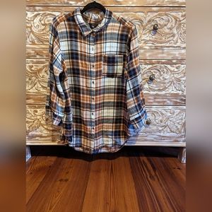 Plaid blouse